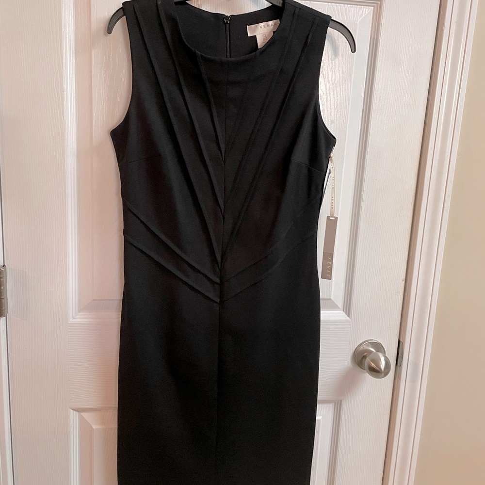 Kenar little black dress. Sleeveless, size 6